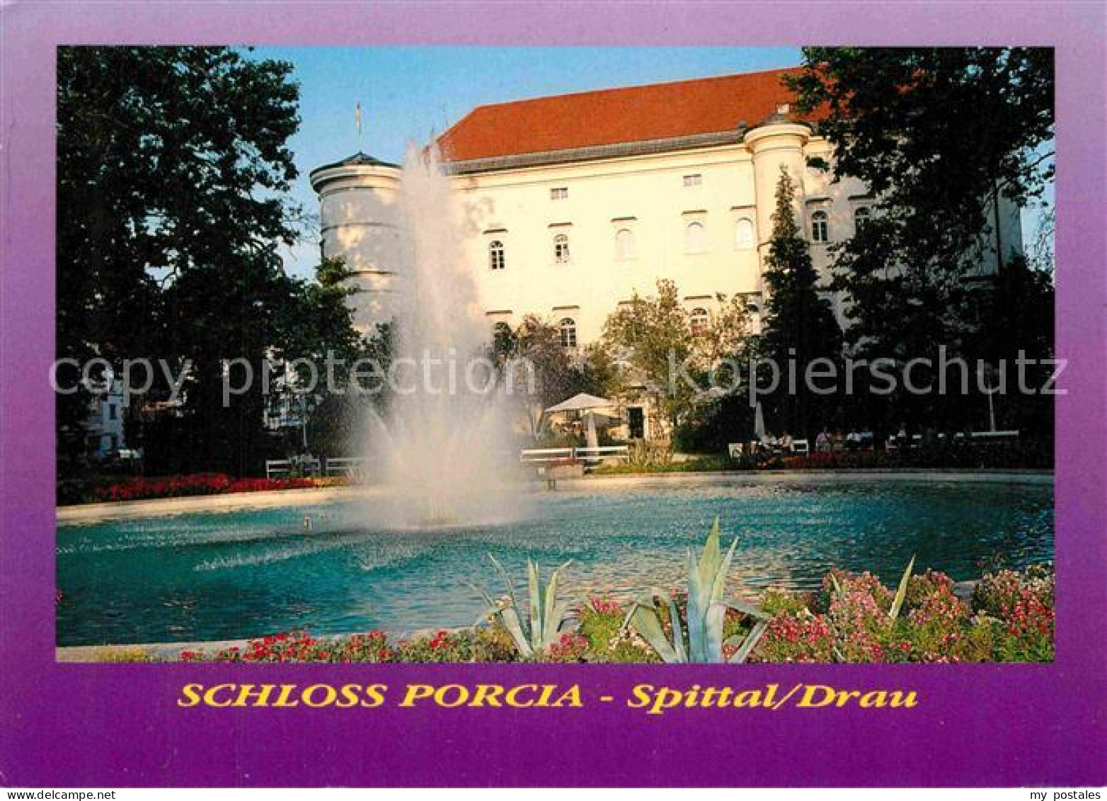 72838559 Spittal Drau Schloss Porcia Fontaene Spittal An Der Drau - Altri & Non Classificati