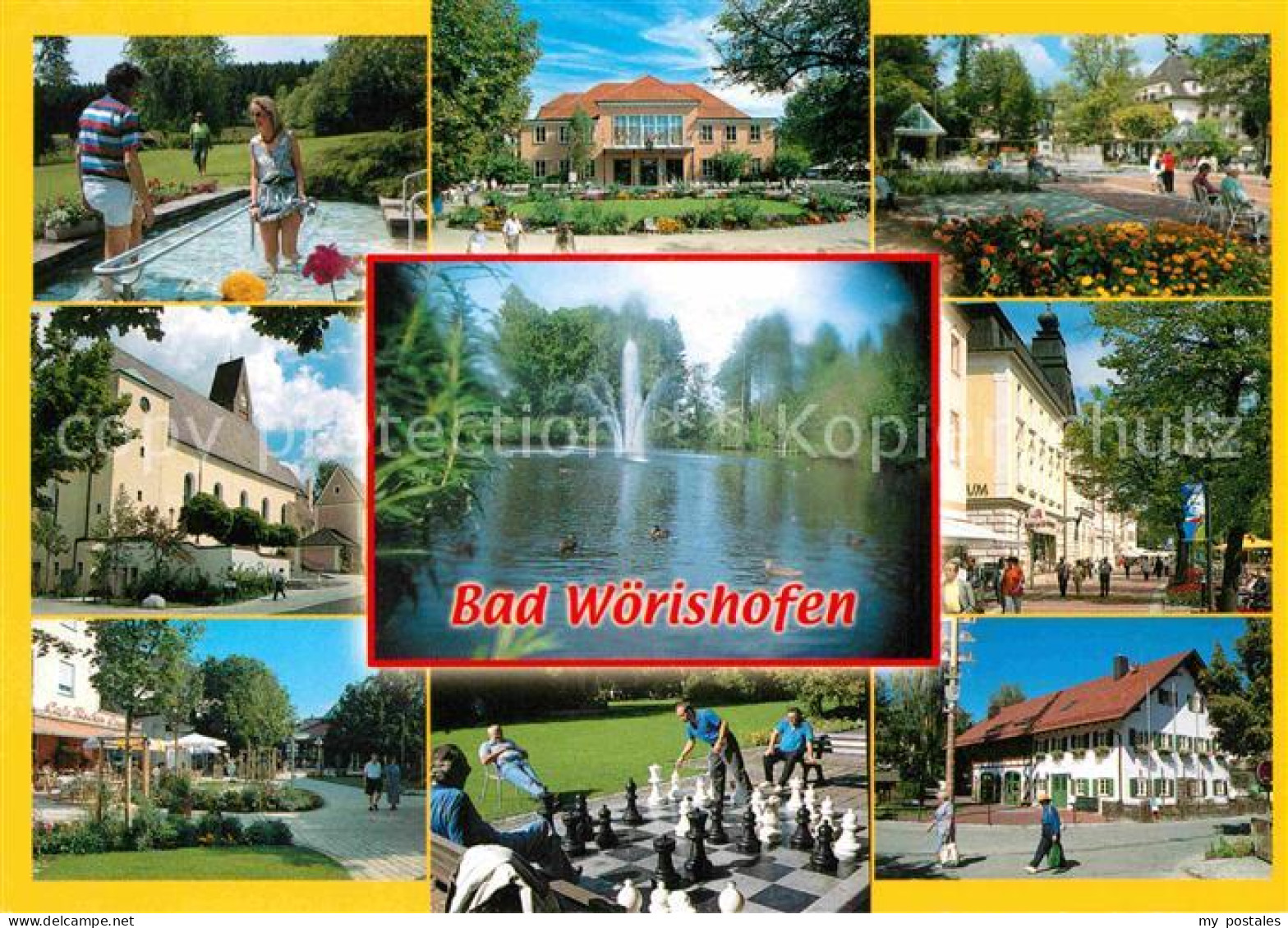 72838536 Bad Woerishofen Teilansichten Kurort Wassertreten Kurhaus Bodenschach B - Bad Woerishofen