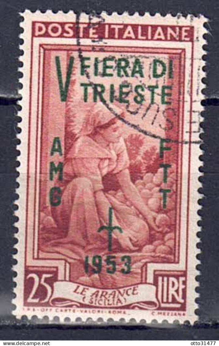 Italien / Triest Zone A - 1953 - Messe In Triest, Nr. 210, Gestempelt / Used - Oblitérés