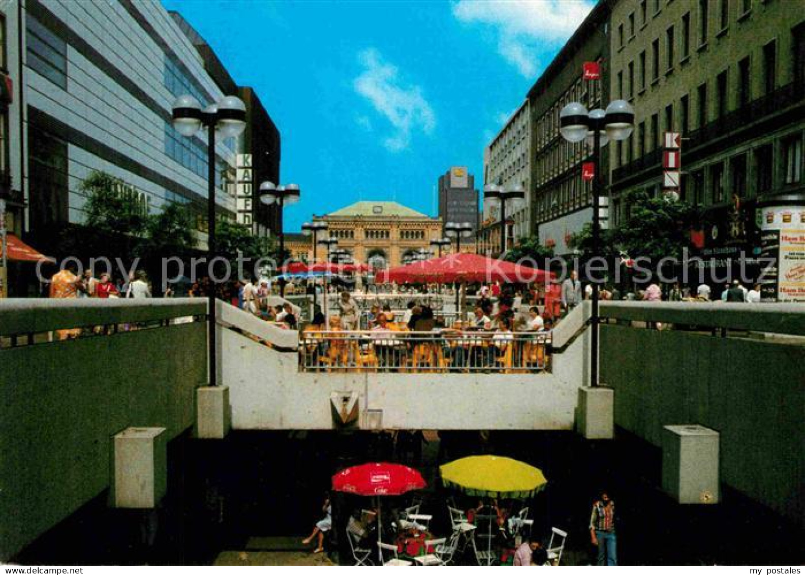 72838501 Hannover Bahnhofstrasse Strassencafe Hannover - Hannover