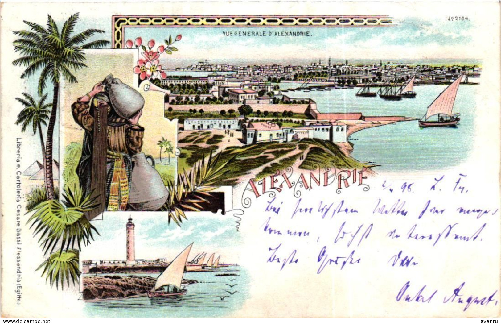 EGYPTE / ALEXANDRIA / 1898 - Alexandria