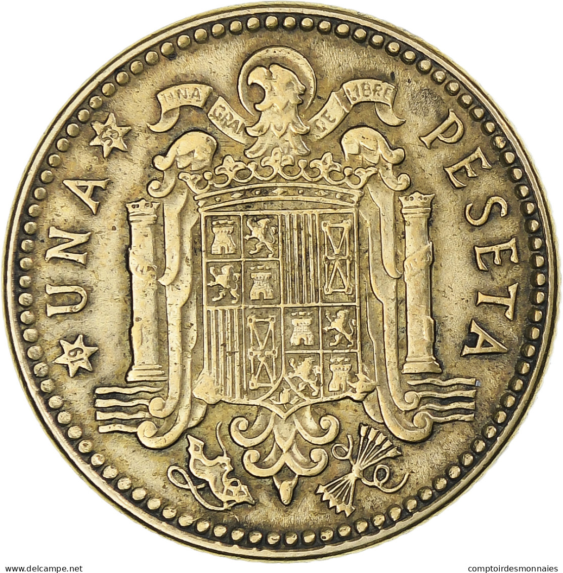 Espagne, Peseta, 1958 - 1 Peseta