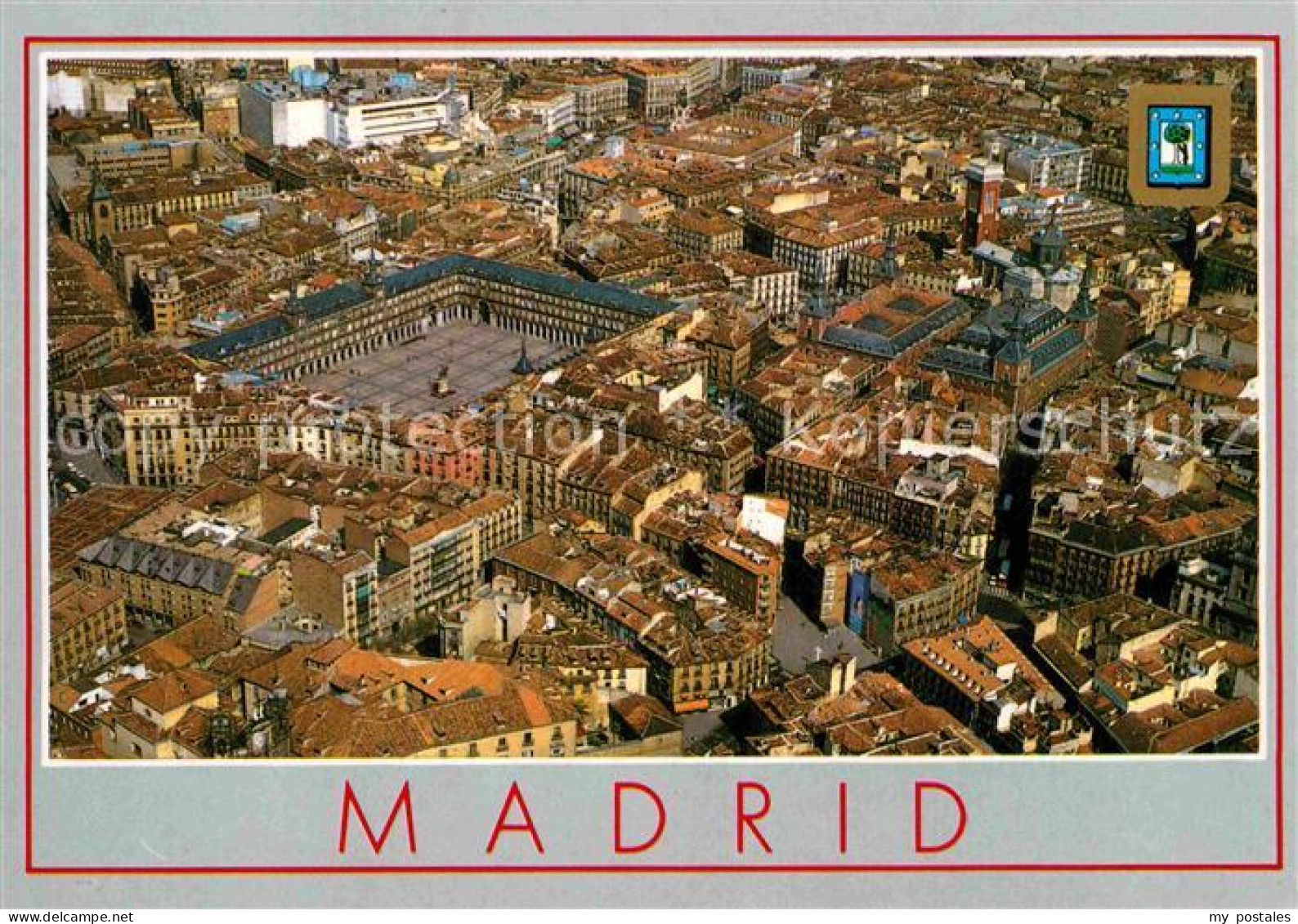 72838384 Madrid Spain Vista Aerea Plaza Mayour Madrid - Altri & Non Classificati