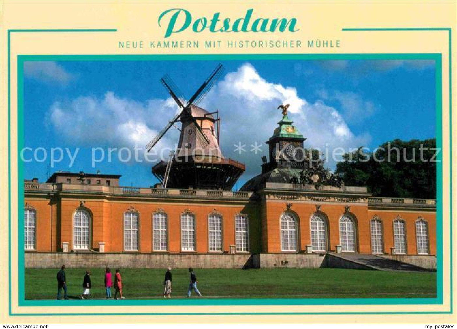 72838353 Potsdam Neue Kammern Mit Historischer Muehle Potsdam - Potsdam