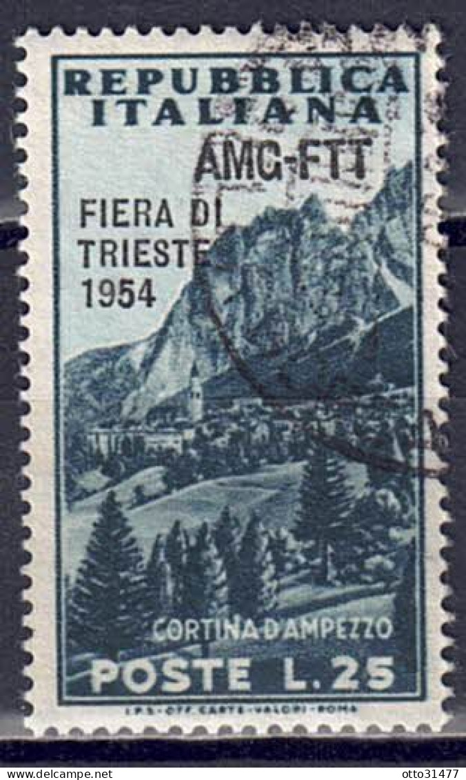 Italien / Triest Zone A - 1954 - Messe In Triest, Nr. 233, Gestempelt / Used - Afgestempeld