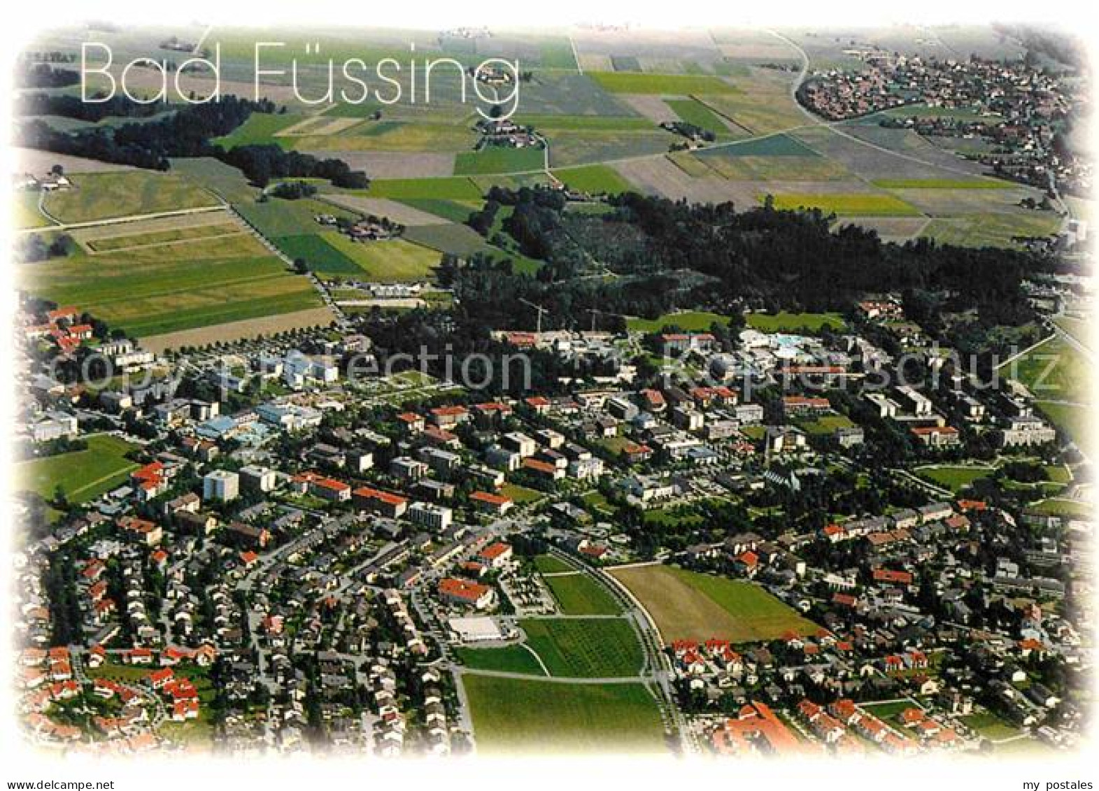 72837610 Bad Fuessing Fliegeraufnahme Aigen - Bad Füssing