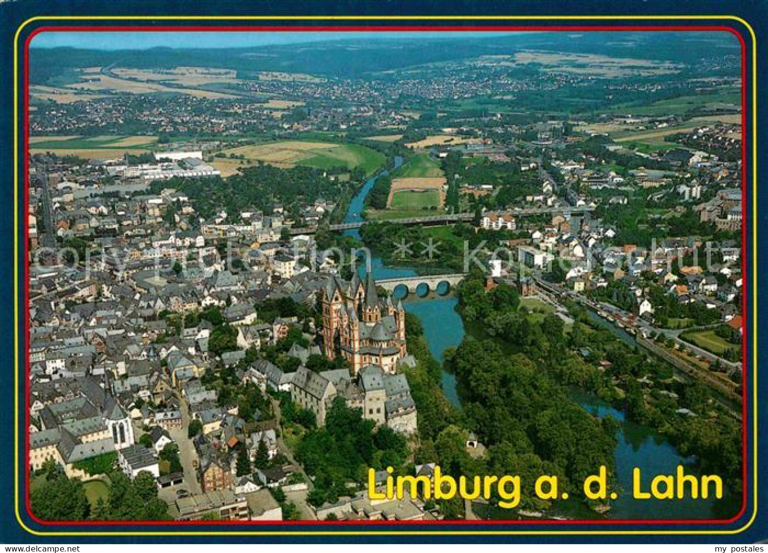 72837603 Limburg Lahn Fliegeraufnahme Ahlbach - Limburg
