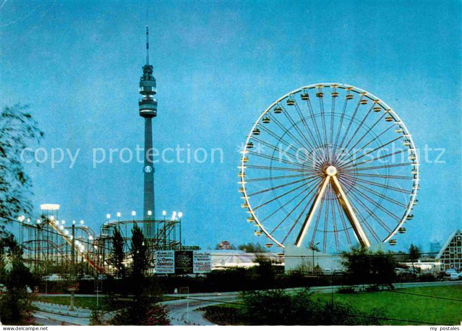 72837593 Dortmund Bundesgartenschau Euroflor Fernmeldeturm Vergnuegungspark Dort - Dortmund