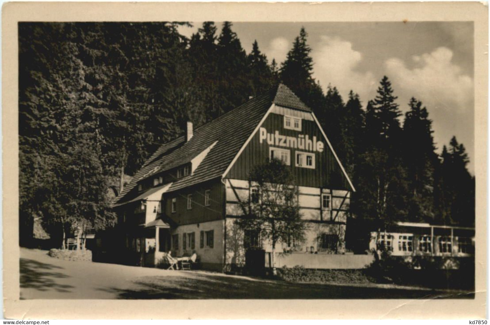 Oberpöbel Bei Bärenfels - Gaststätte Putzmühle - Altenberg