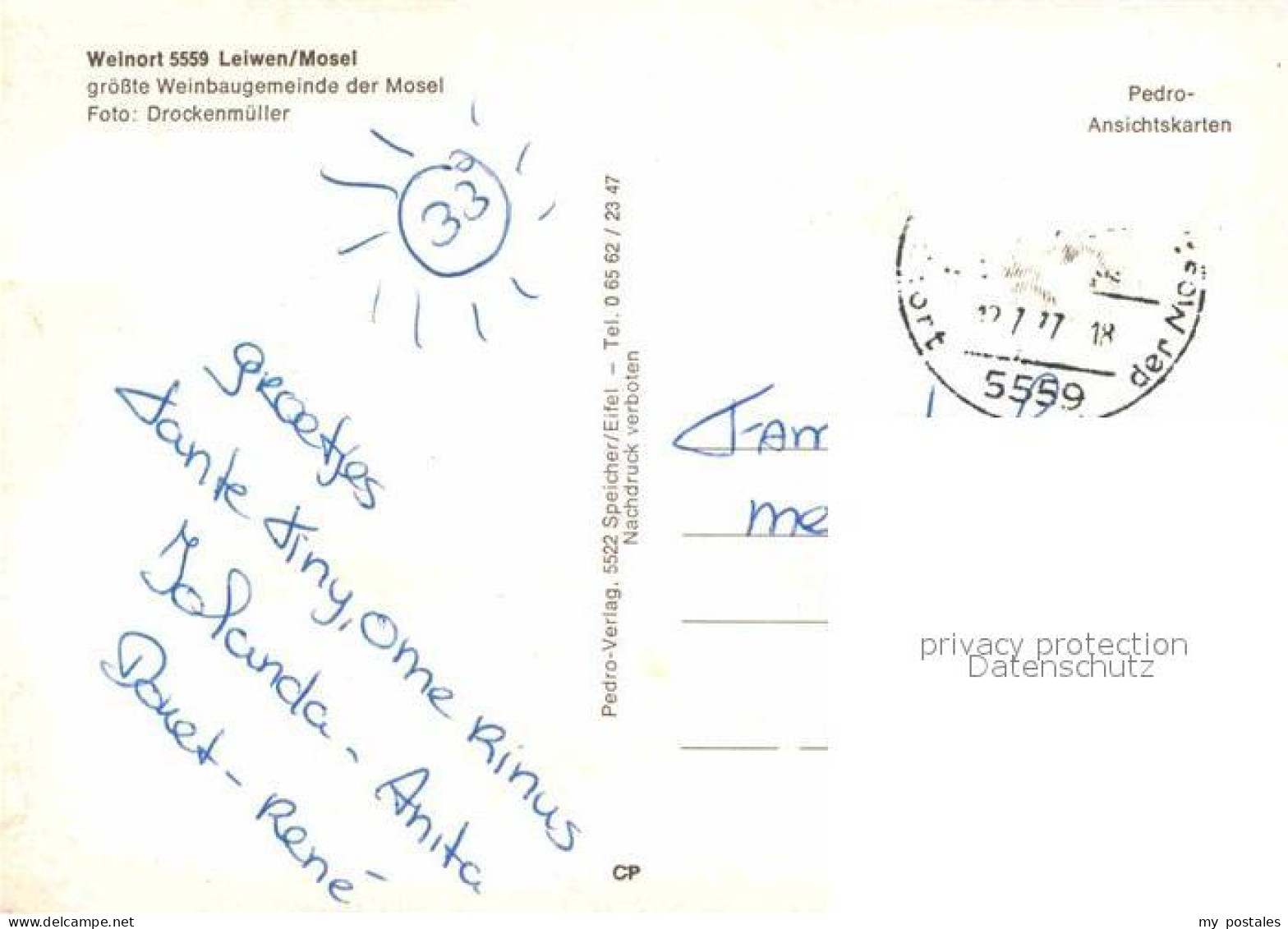 72837554 Leiwen Mosel  Leiwen Mosel - Other & Unclassified