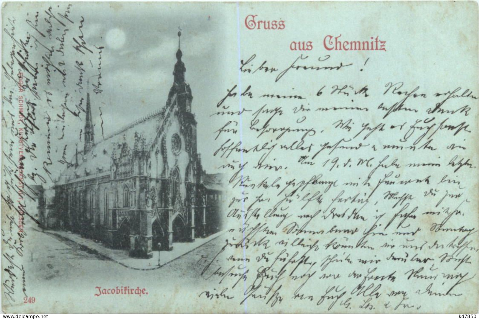 Gruss Aus Chemnitz - Jacobikirche - Chemnitz