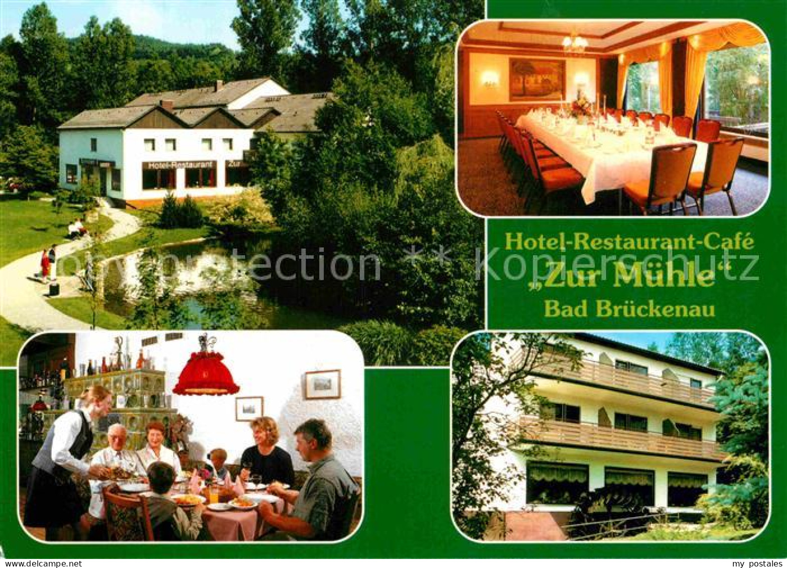 72837528 Bad Brueckenau Hotel-Restaurant-Cafe Zur Muehle  Bad Brueckenau - Otros & Sin Clasificación
