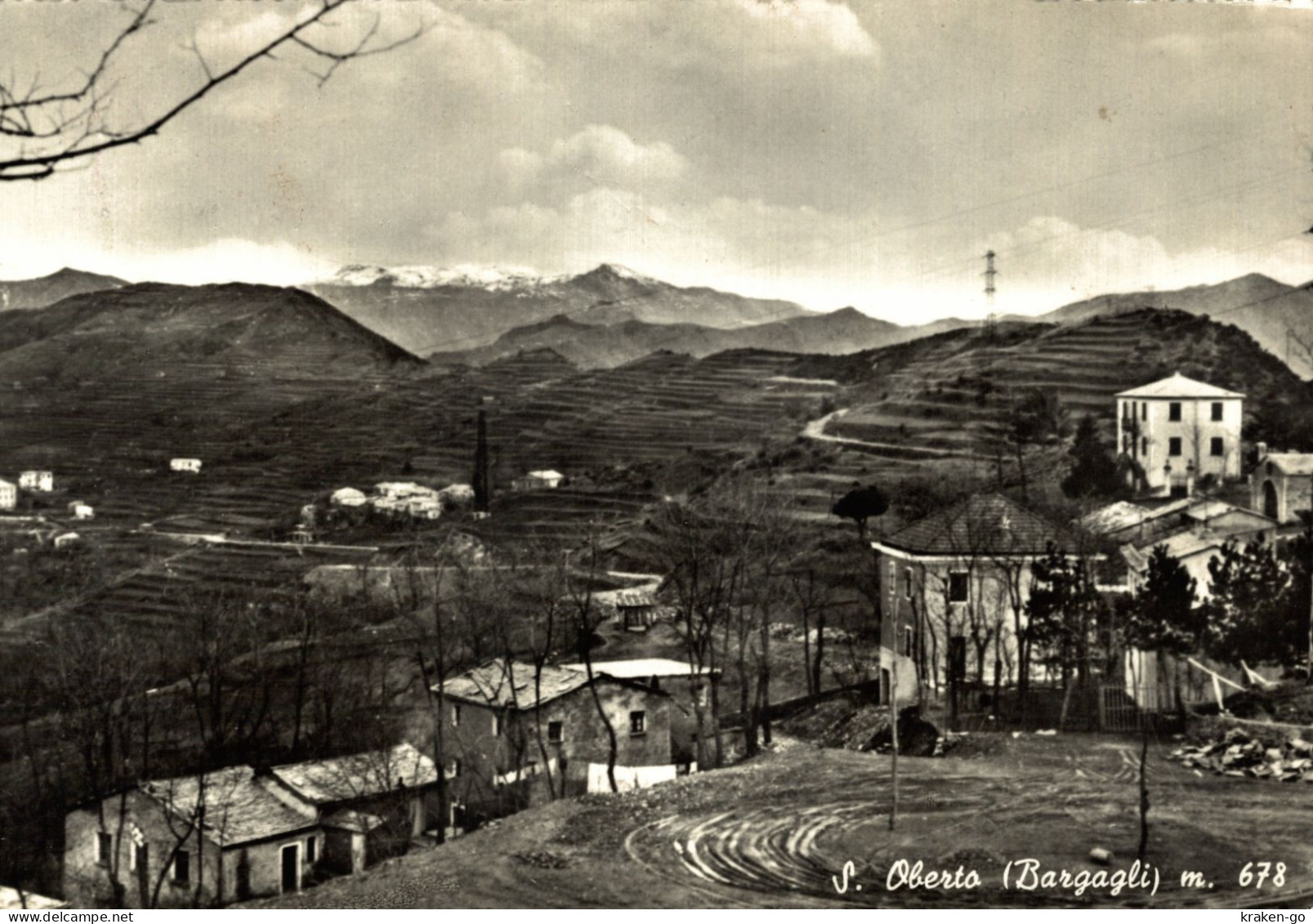 SANT'OBERTO Di BARGAGLI, Genova - Panorama - VG - #007 - Autres & Non Classés