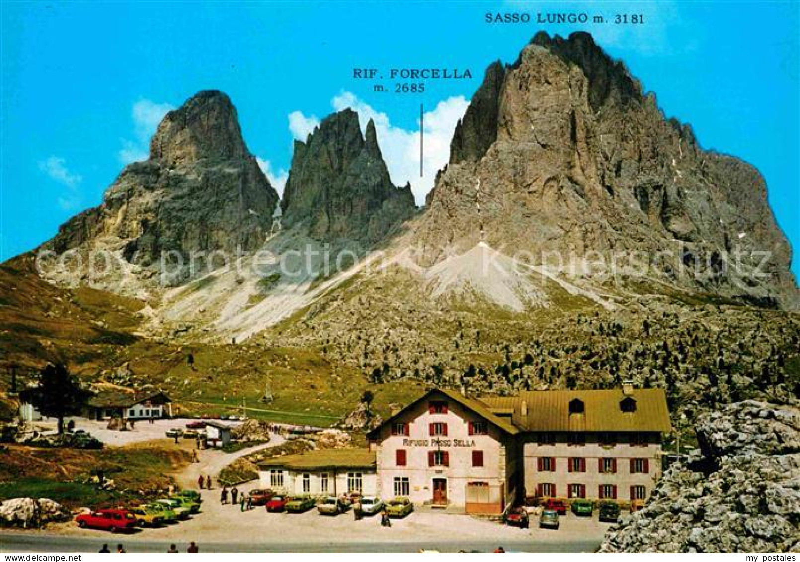 72837403 Selva Val Gardena Rifugio Passo Sella Rifugio Sasso Lungo  - Sonstige & Ohne Zuordnung