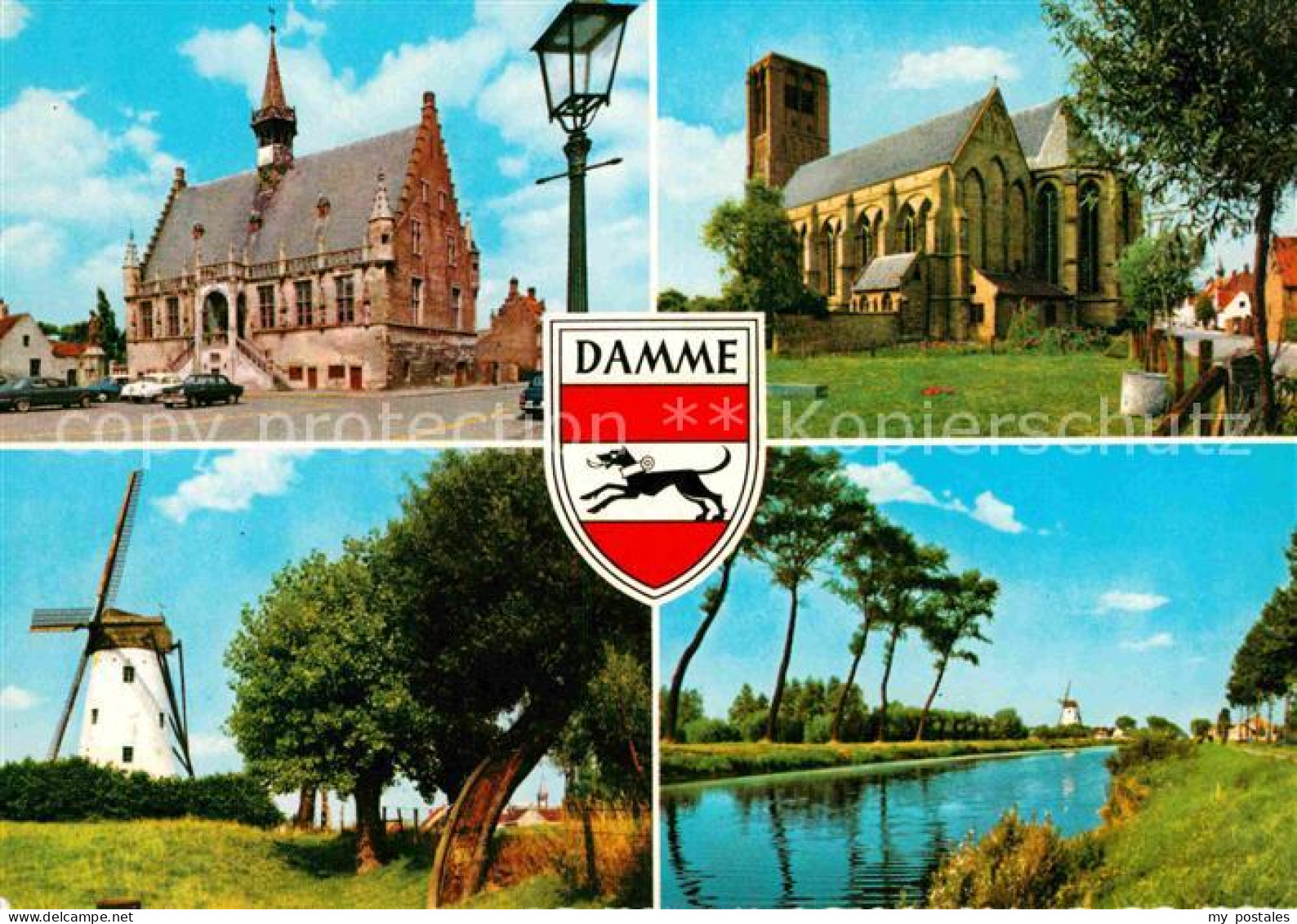 72837356 Damme West-Vlaanderen Windmuehle Kirche Damme West-Vlaanderen - Altri & Non Classificati
