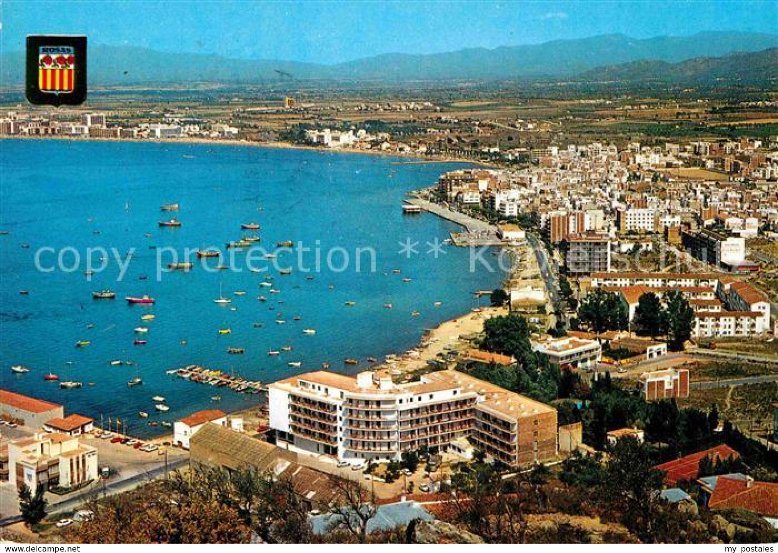 72837323 Rosas Costa Brava Cataluna Fliegeraufnahme  - Other & Unclassified