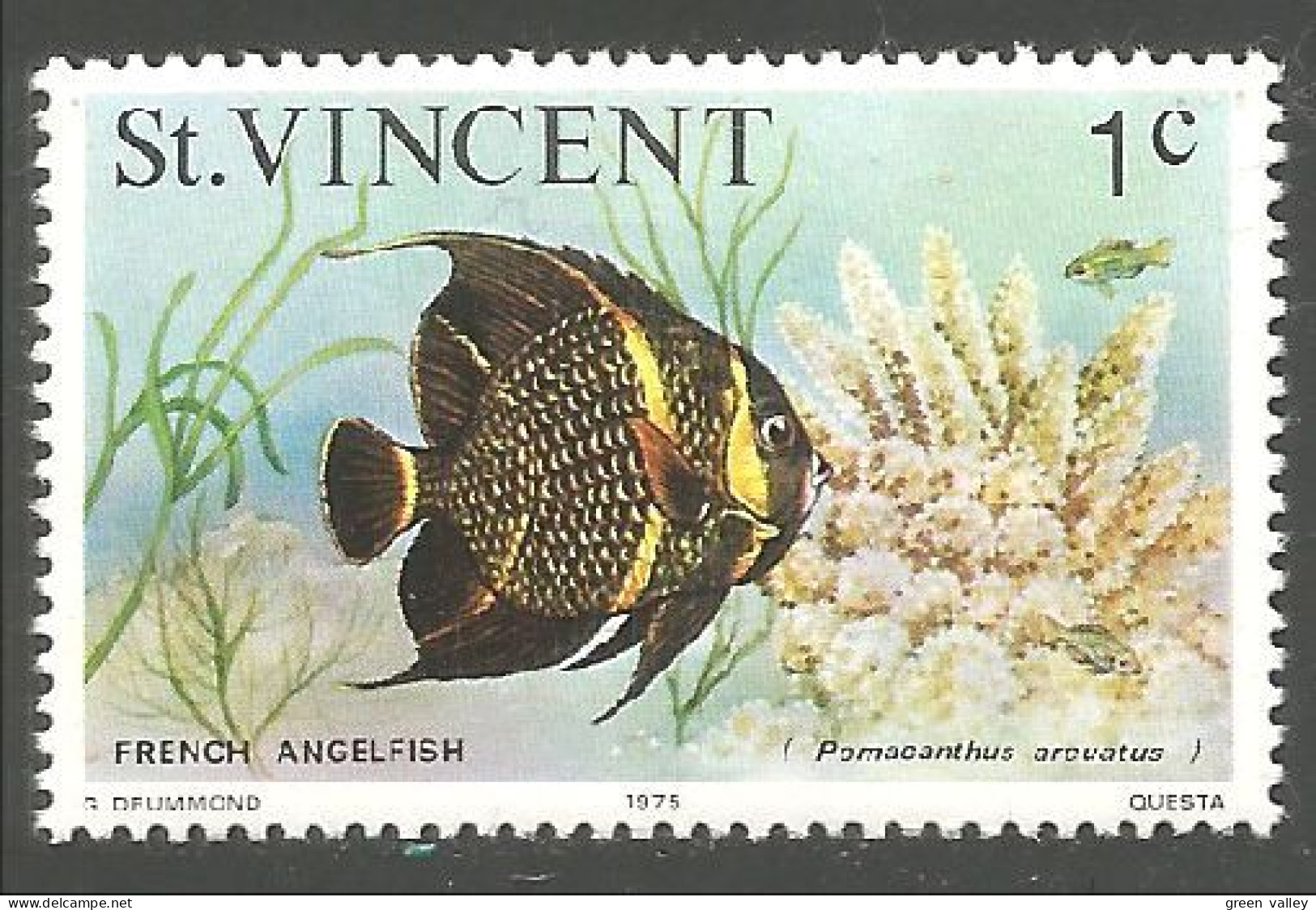 FI-68 Vincent Poisson Fish Fisch Pesce Pescado Peixe Vis MNH ** Neuf SC - Fishes