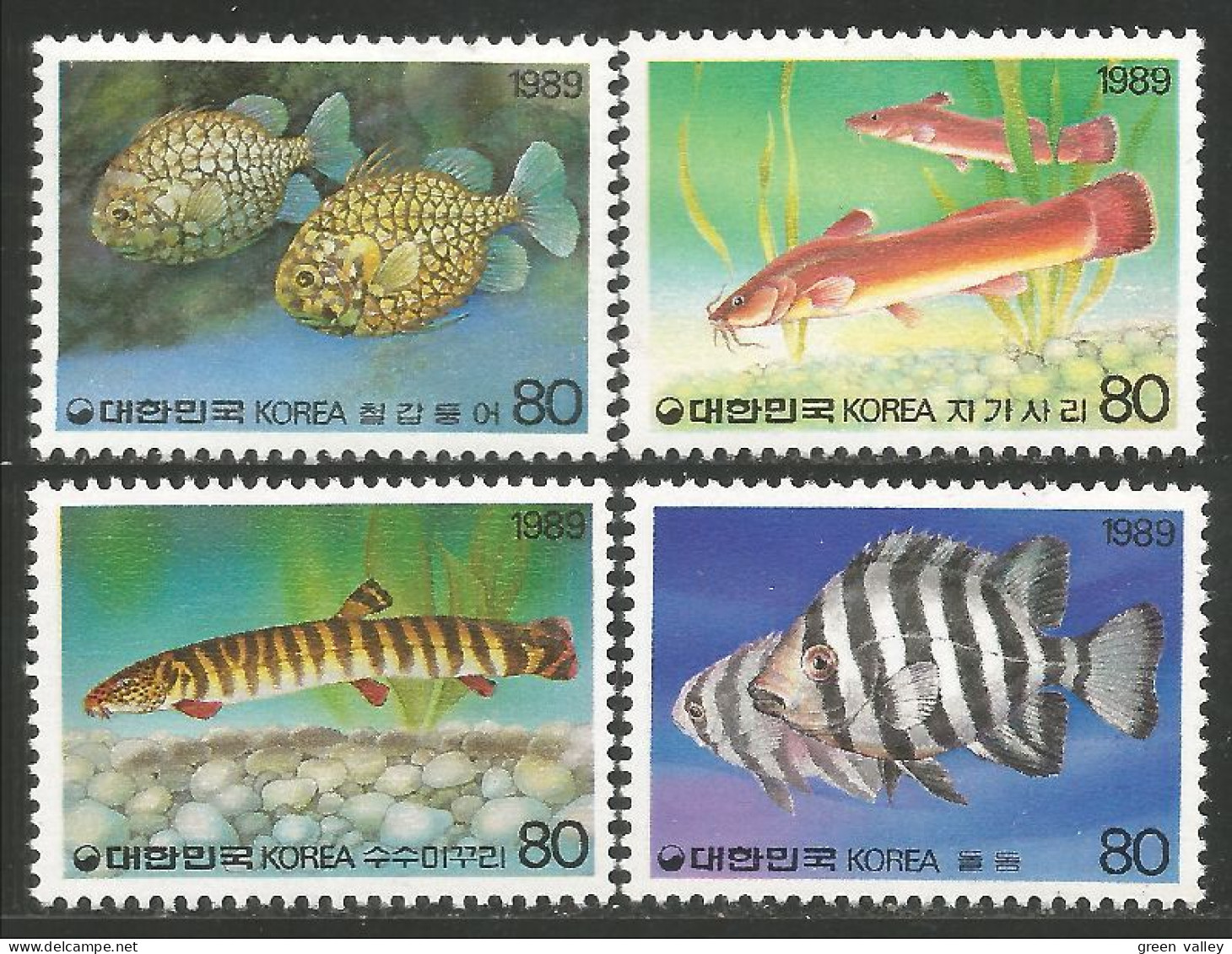 FI-31a Corée Poisson Fish Fisch Pesce Pescado Peixe Vis MNH ** Neuf SC - Fische