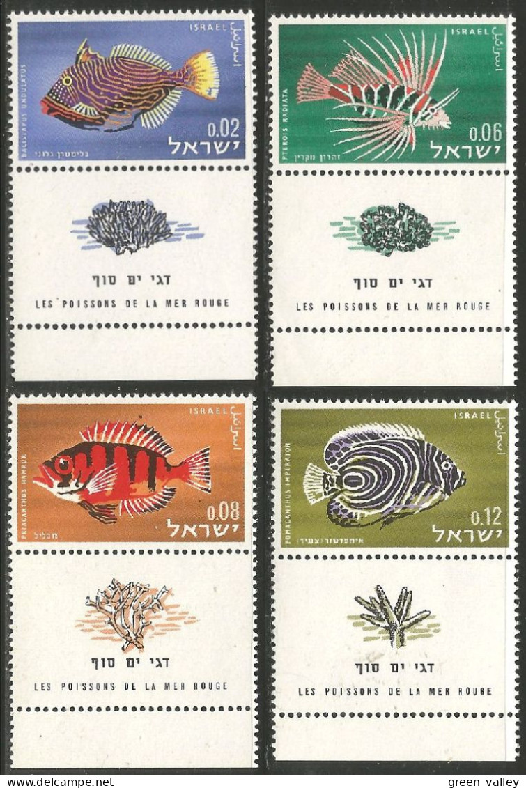 FI-27 Israel Poisson Mer Rouge Fish Fisch Pesce Pescado Peixe Vis MNH ** Neuf SC - Fishes