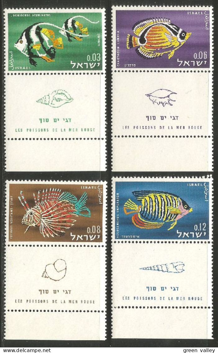 FI-25 Israel Poisson Mer Rouge Fish Fisch Pesce Pescado Peixe Vis MNH ** Neuf SC - Poissons