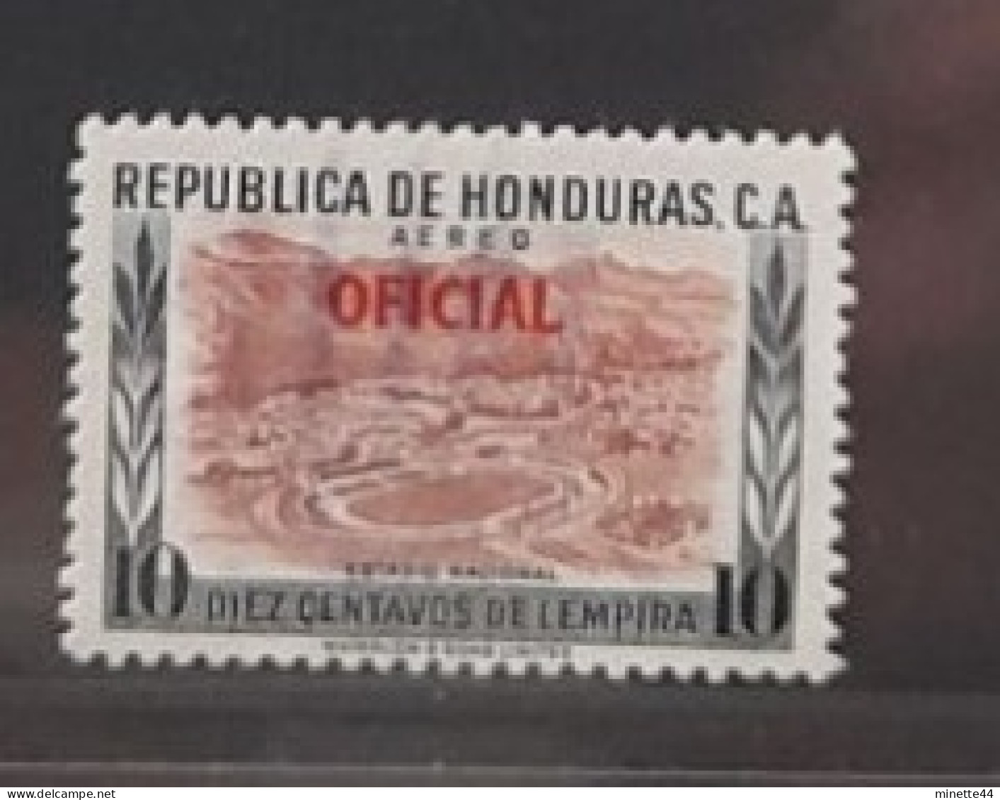 HONDURAS 1956 STADIUM OFICIAL  FOOTBALL FUSSBALL SOCCER CALCIO VOETBAL FUTBOL FUTEBOL FOOT FOTBAL - Ongebruikt