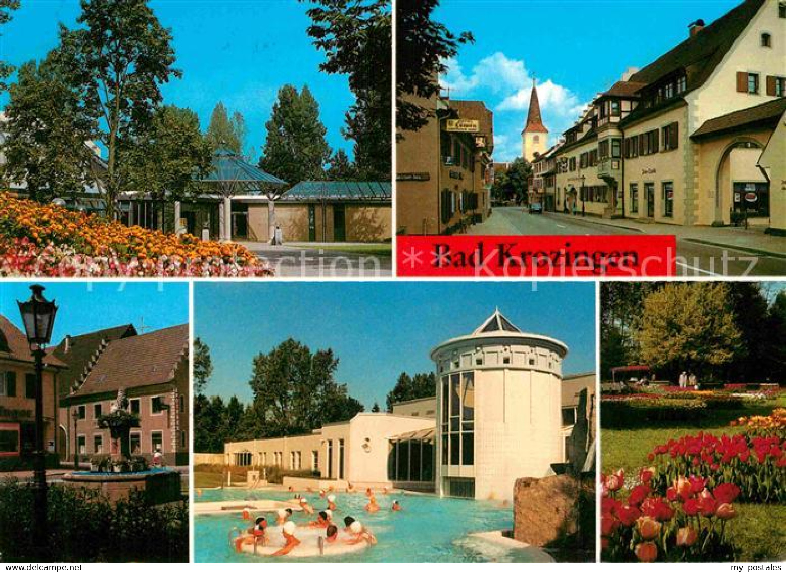 72837221 Bad Krozingen Teilansichten Thermalkurort Kurhaus Thermalbad Park Bad K - Bad Krozingen