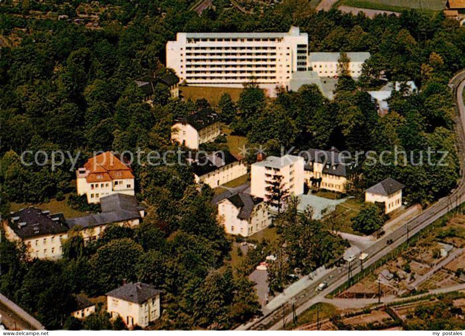 72837179 Bayreuth Klinik Herzoghoehe Fliegeraufnahme Bayreuth - Bayreuth