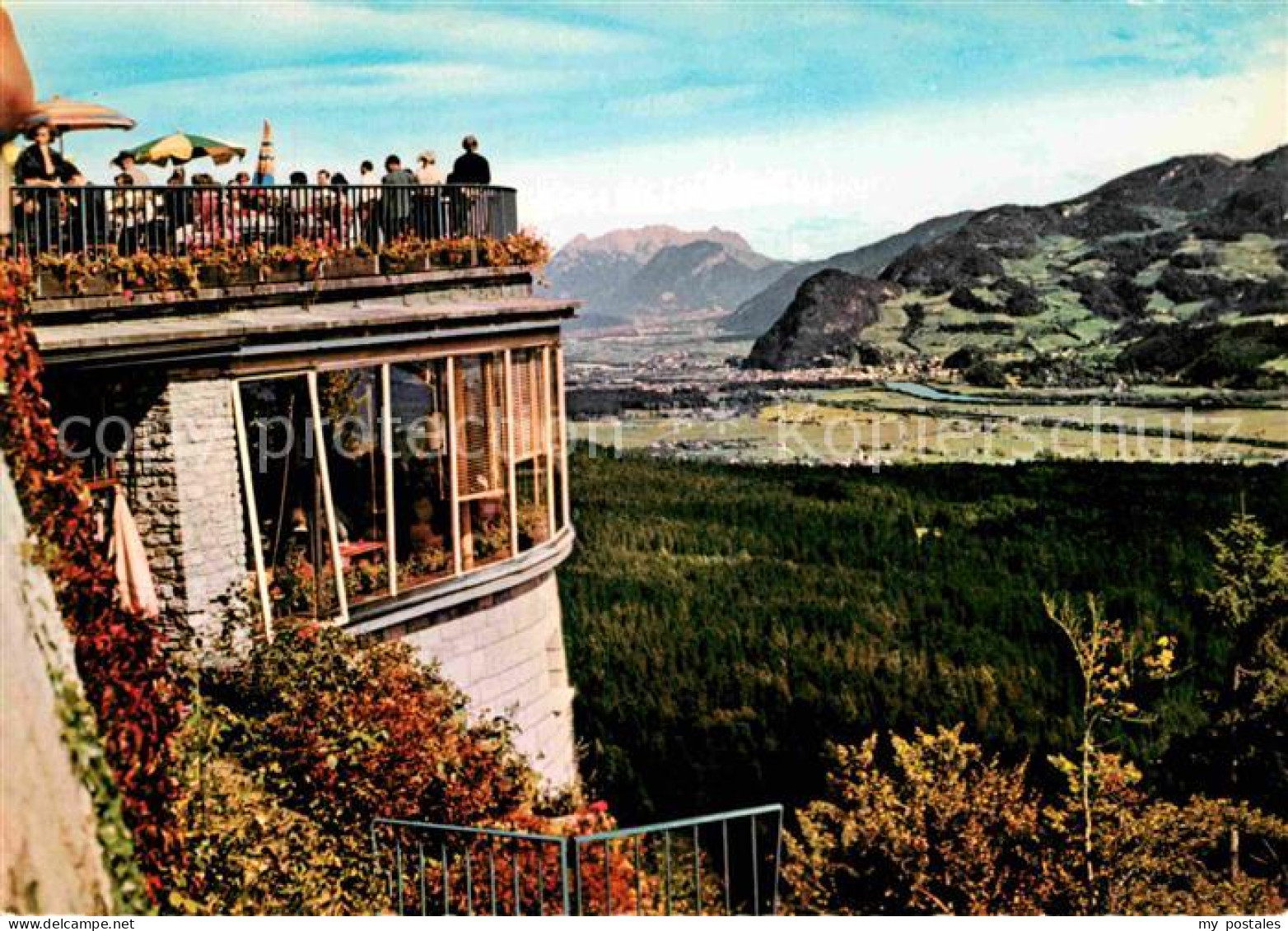 72837131 Kanzelkehre Tirol Panorama Blick Gegen Wilden Kaiser Kaisergebirge Kanz - Andere & Zonder Classificatie