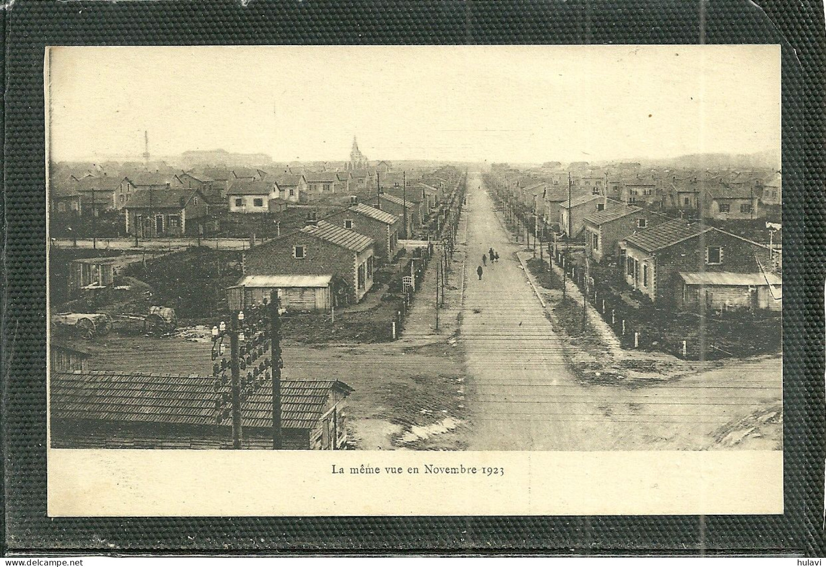 02  MONTESCOURT LIZEROLLES - VUE EN NOVEMBRE 1923 (ref A400) - Autres & Non Classés