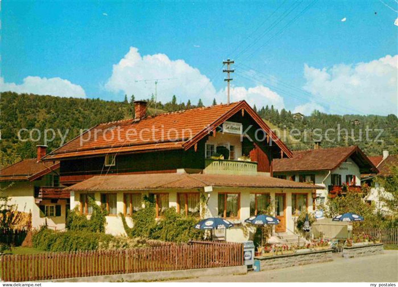 72836290 Mittenwald Bayern Restaurant Cafe Pension Am Kurpark Mittenwald - Mittenwald