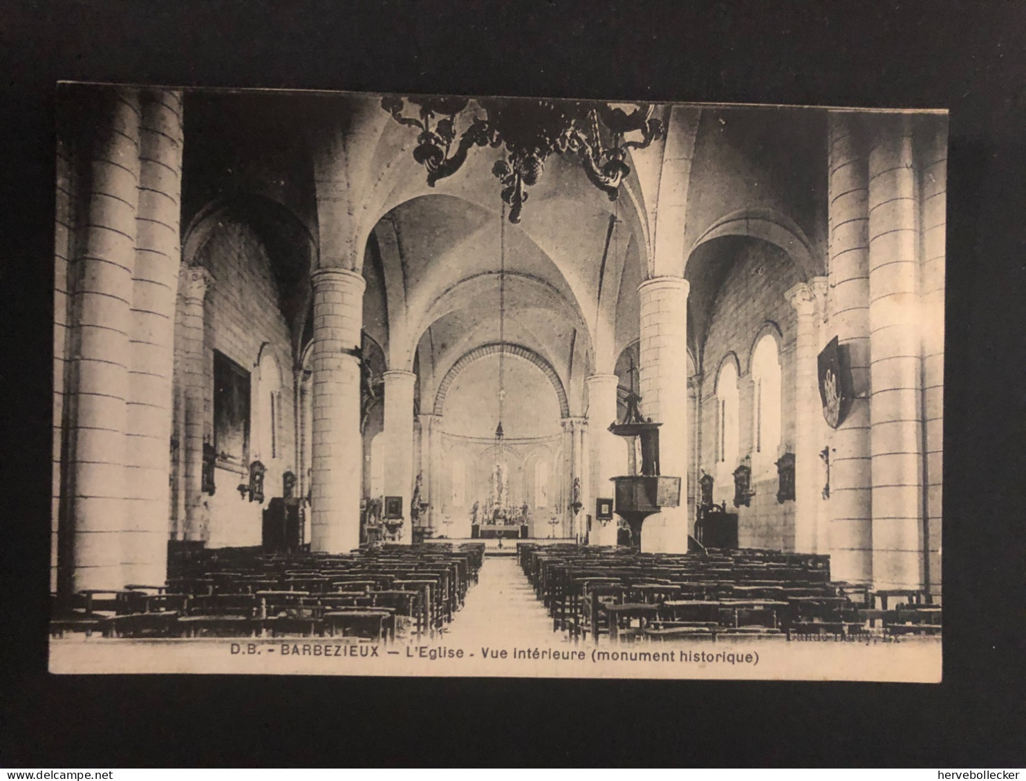 Barbezieux - Vue Intérieur De L'église - 16 - Andere & Zonder Classificatie