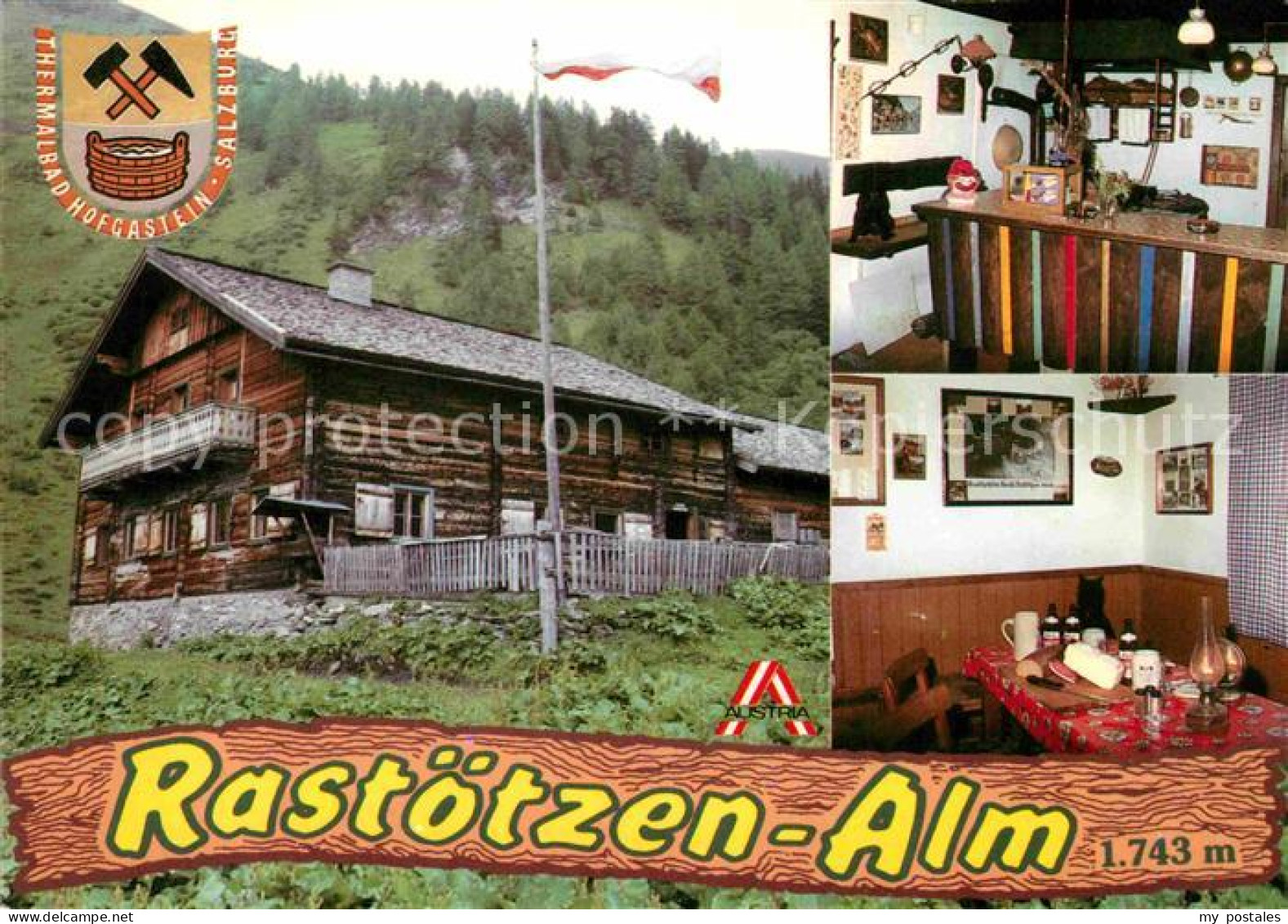 72836228 Bad Hofgastein Almhuette Rastoetzen Alm Bad Hofgastein - Autres & Non Classés