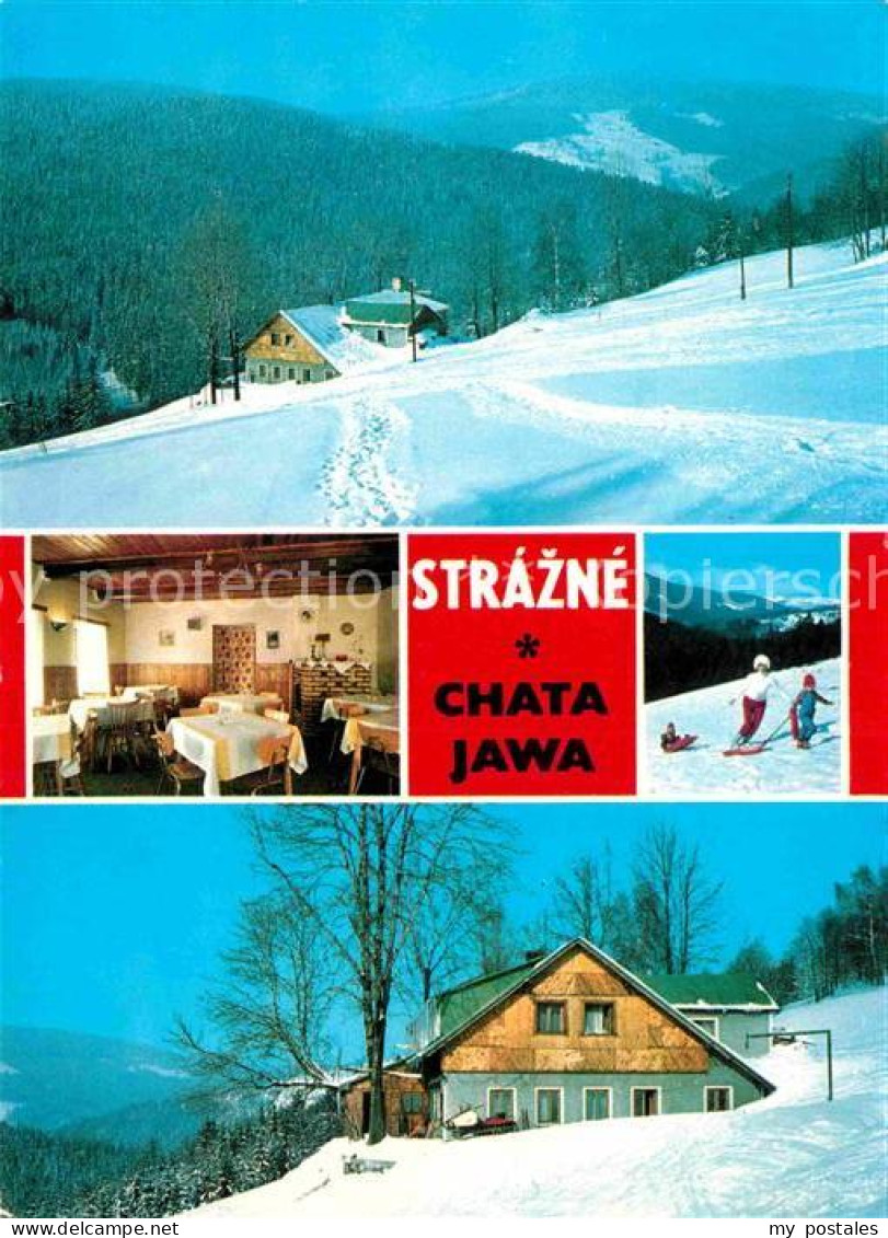 72836116 Strazne Rekreacni Chata Jawa Krkonose Berghuette Winterlandschaft Im Ri - Tschechische Republik