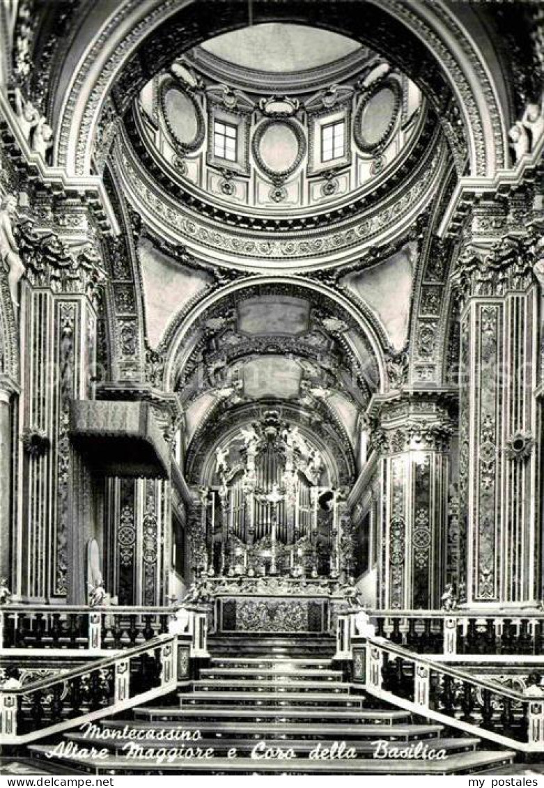 72836075 Montecassino Altare Maggiore Coro Della Basilica  Montecassino - Sonstige & Ohne Zuordnung