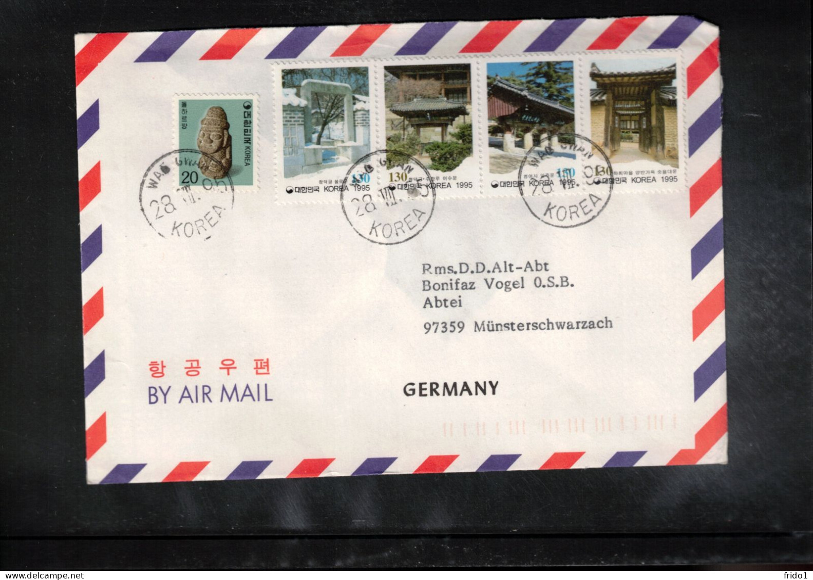 South Korea 1995 Interesting Airmail Letter - Korea (Zuid)