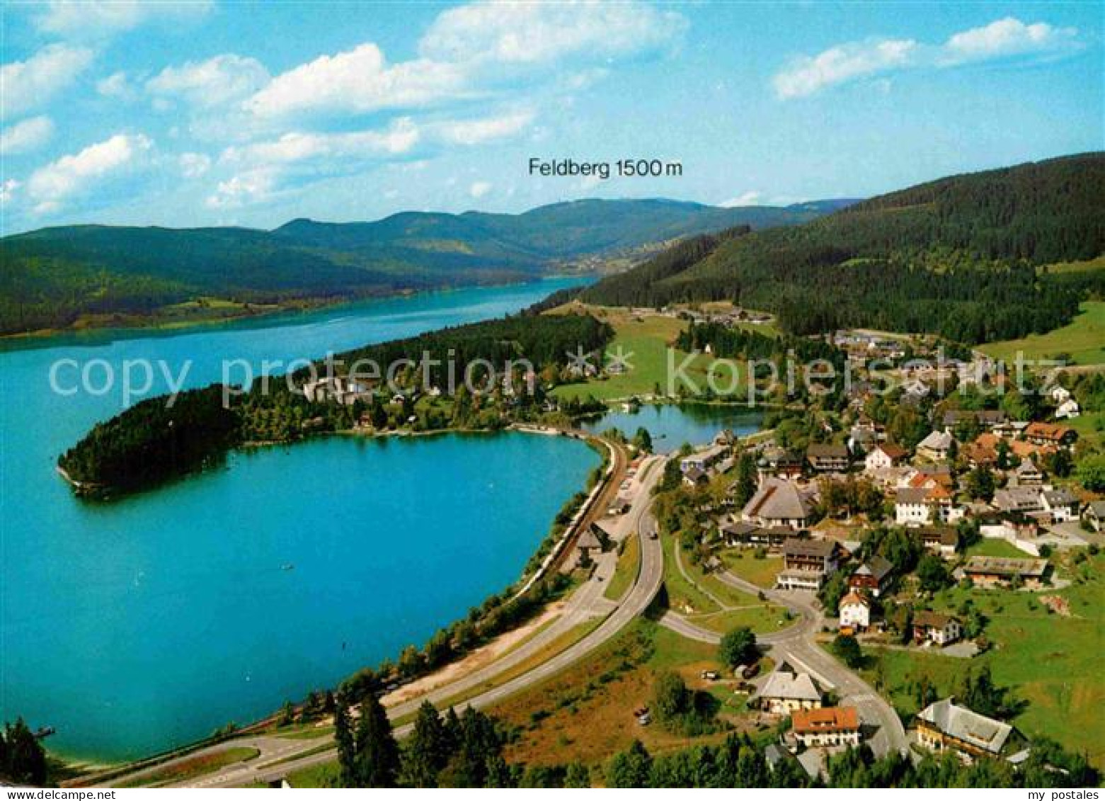 72835237 Schluchsee Feldberg Fliegeraufnahme Aeule - Schluchsee