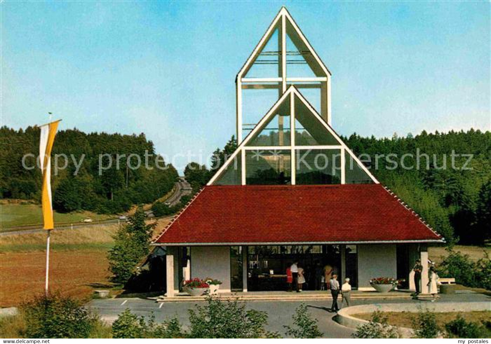 72835233 Adelsried Autobahnkirche Maria Schutz Der Reisenden Adelsried - Other & Unclassified