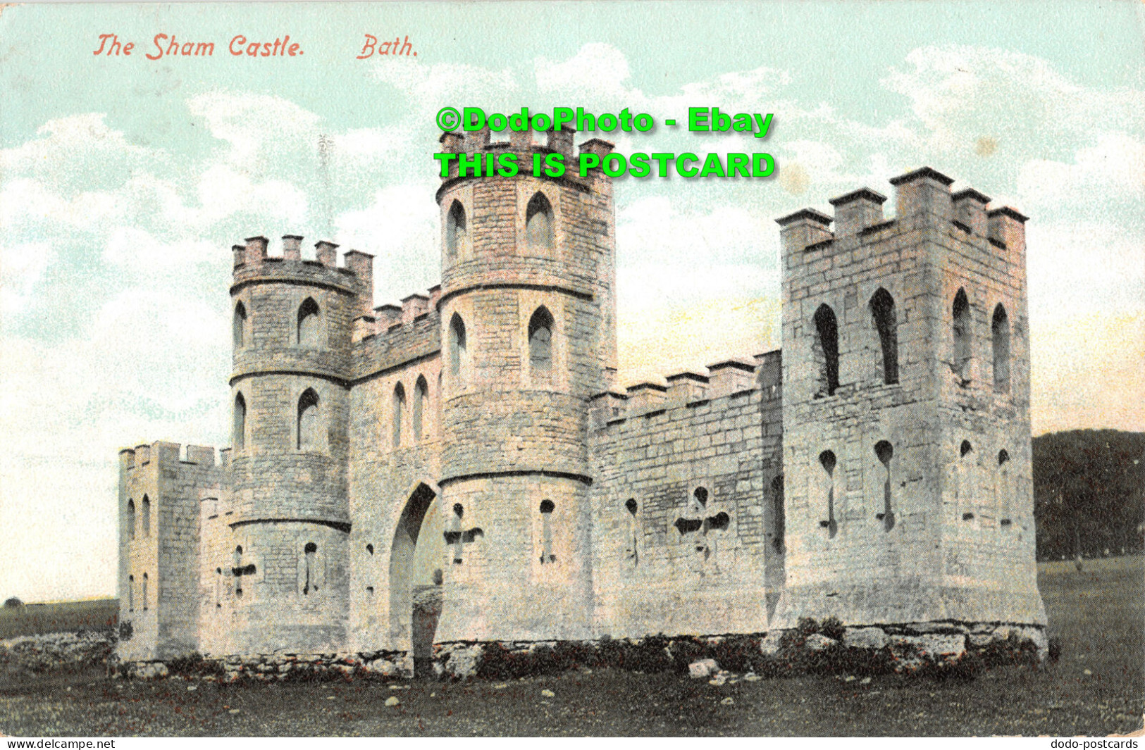 R344605 Bath. The Sham Castle. E. S. London. No. 630. 1907 - Autres & Non Classés