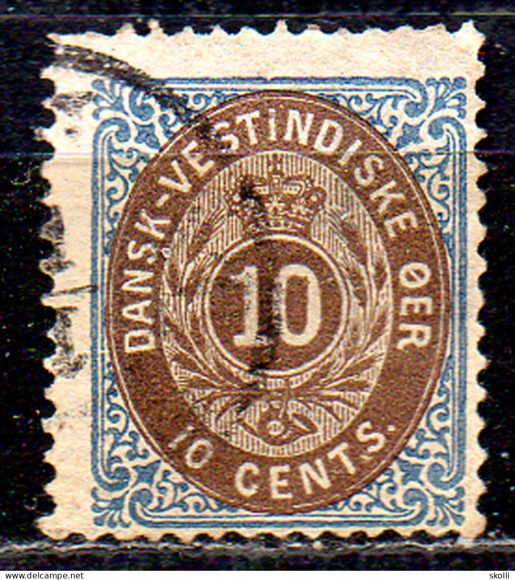 DANISH WEST INDIES. 1873. Bi-coloured Type. - Antillas Holandesas