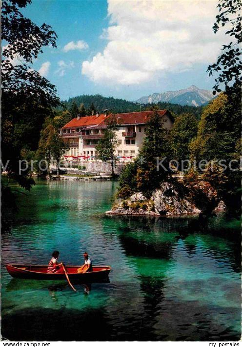 72835094 Grainau Hotel Badersee Ruderboot Alpen Grainau - Other & Unclassified