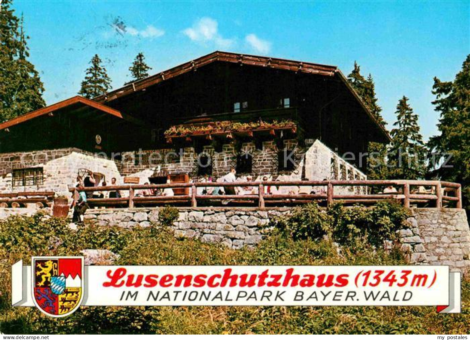 72835093 Lusenschutzhaus Im Nationalpark Bayerischer Wald Lusenschutzhaus - Autres & Non Classés