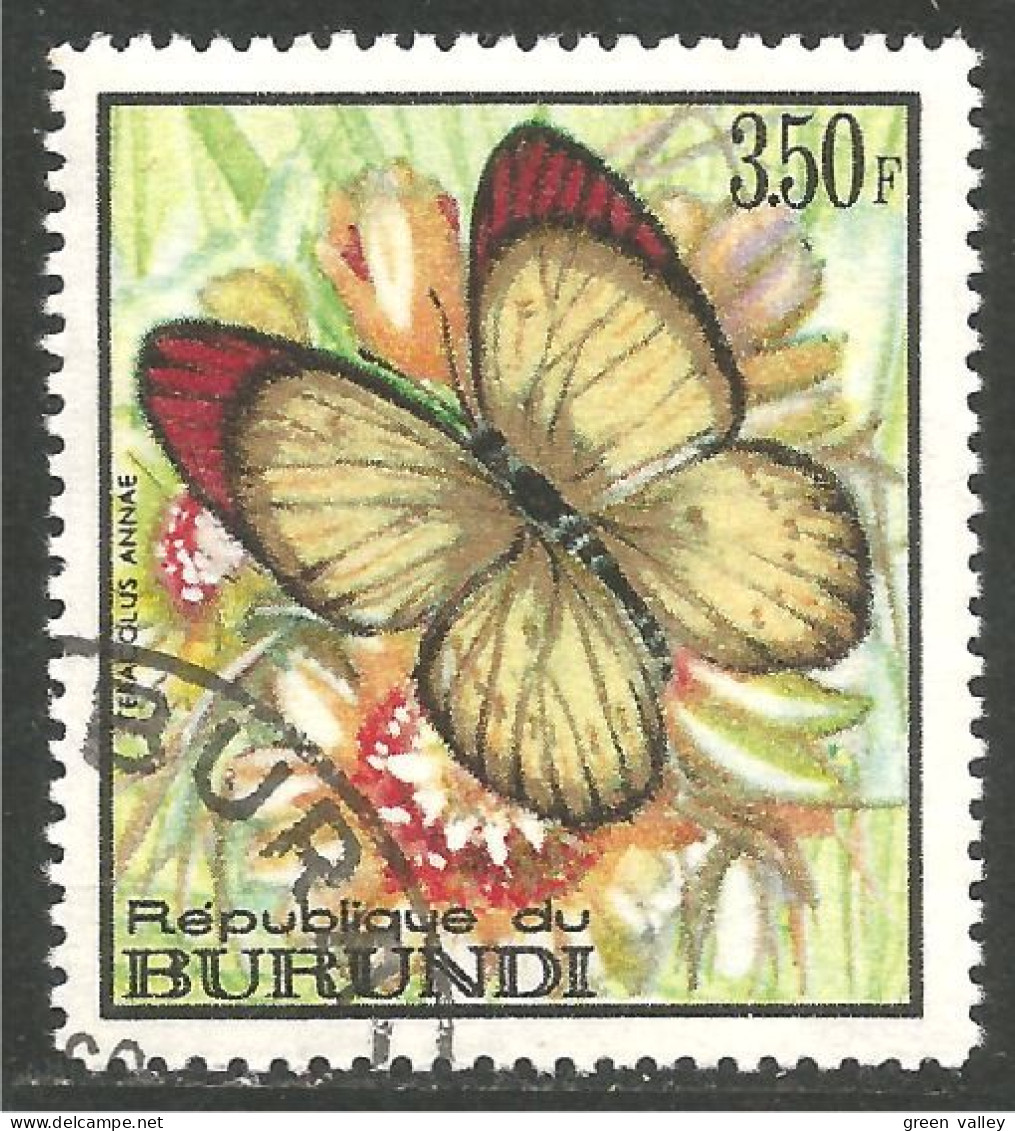 IN-57 Burundi Papillon Butterfly Butterflies Farfalla Mariposa Schmetterling Vlinder - Vlinders