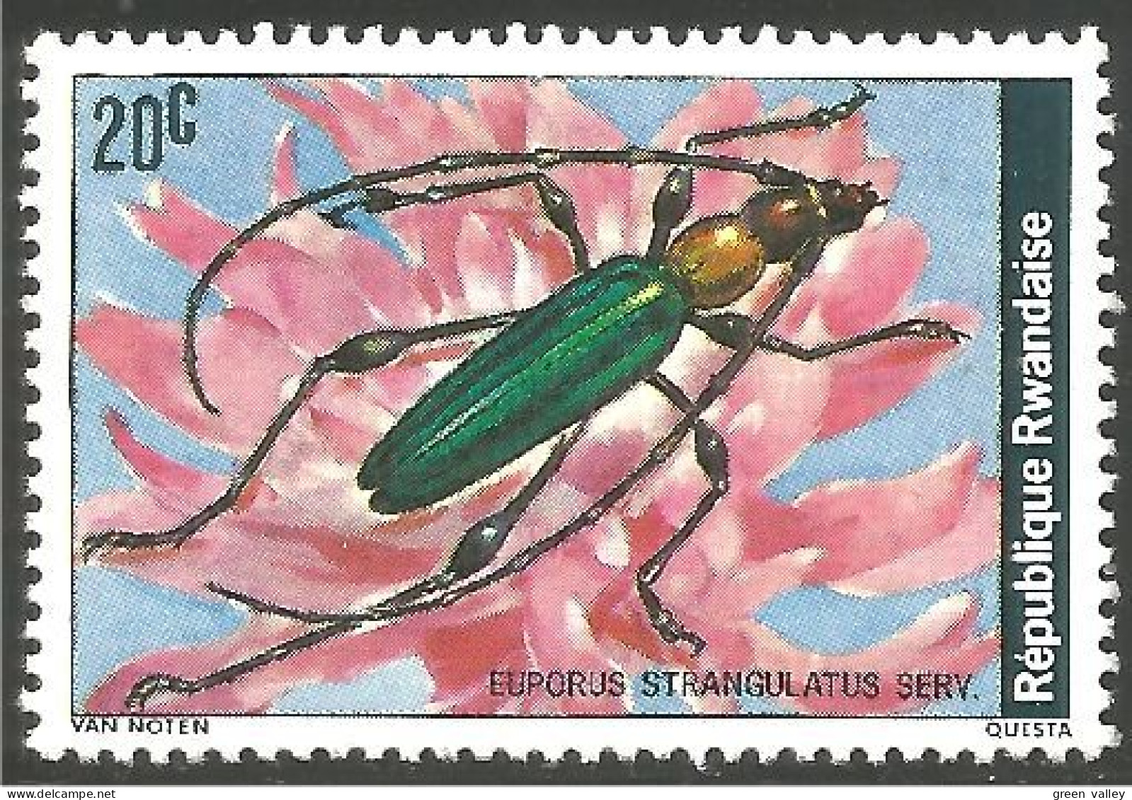 IN-37b Rwanda Insecte Insect Insekt MH * Neuf CH - Sonstige & Ohne Zuordnung