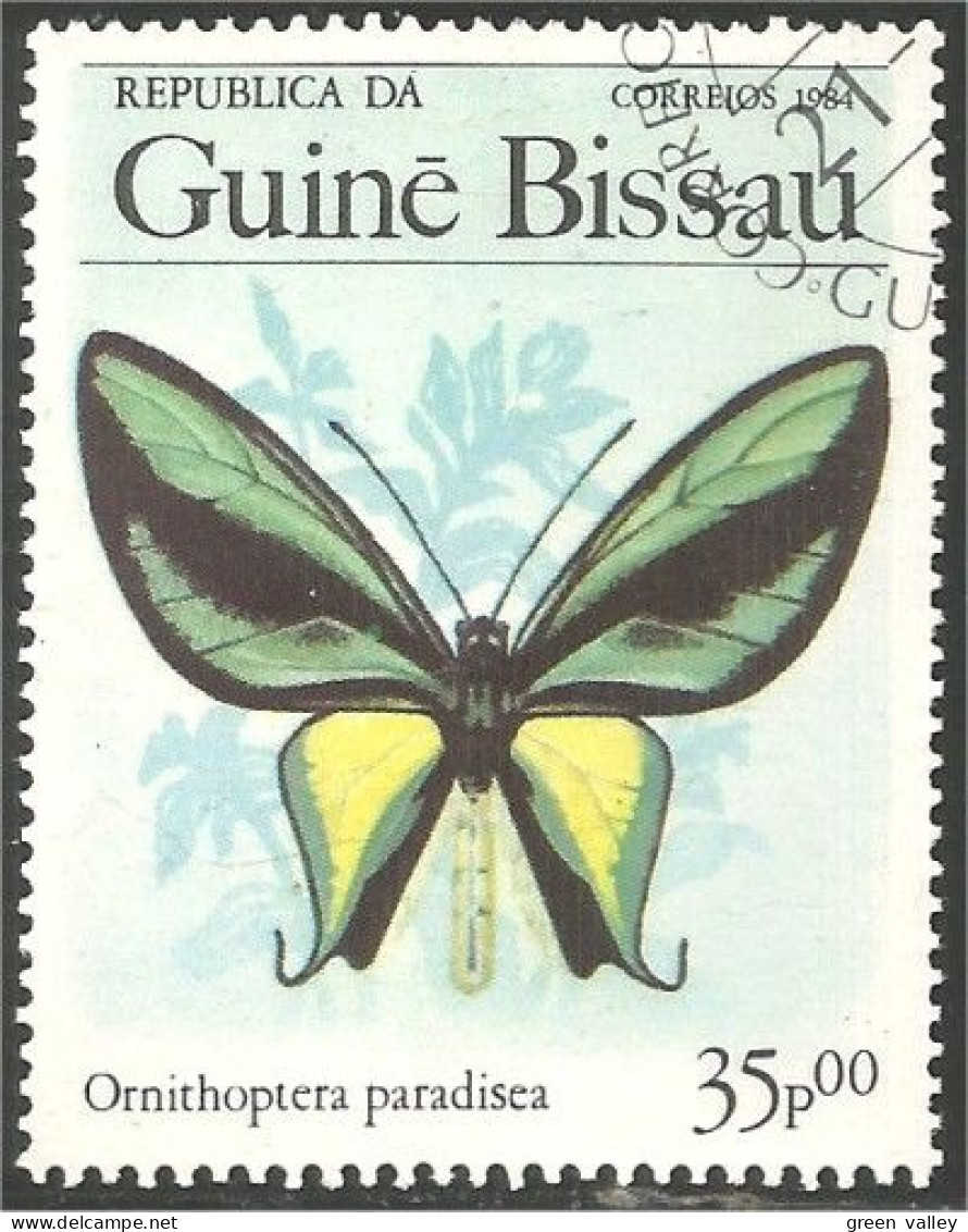 IN-13 Guinea Papillon Butterfly Butterflies Farfalla Mariposa Schmetterling Vlinder MNH ** Neuf SC - Schmetterlinge