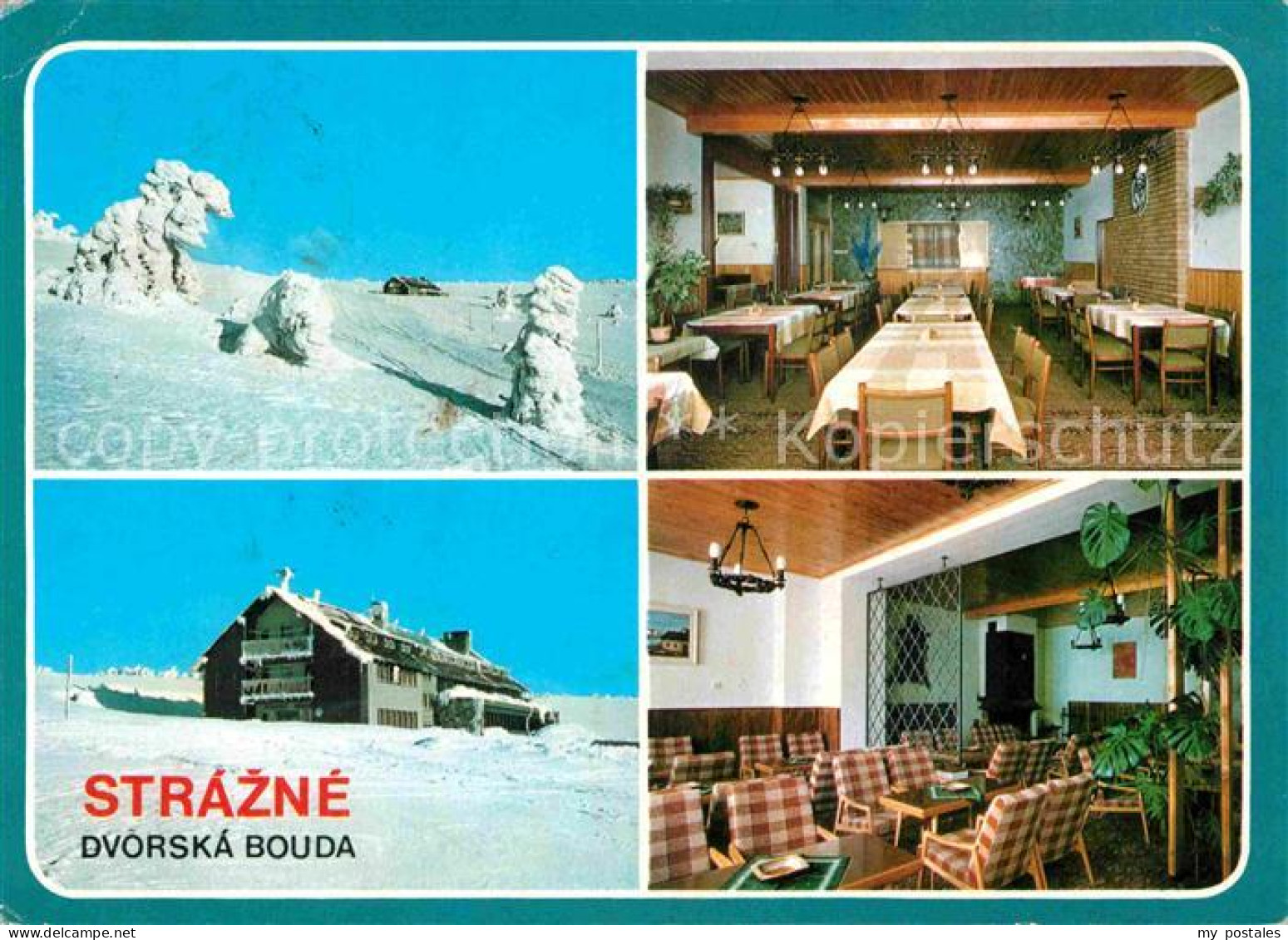 72833812 Strazne Dvorska Bouda Poldi Kladno Winterpanorama Strazne - Tchéquie