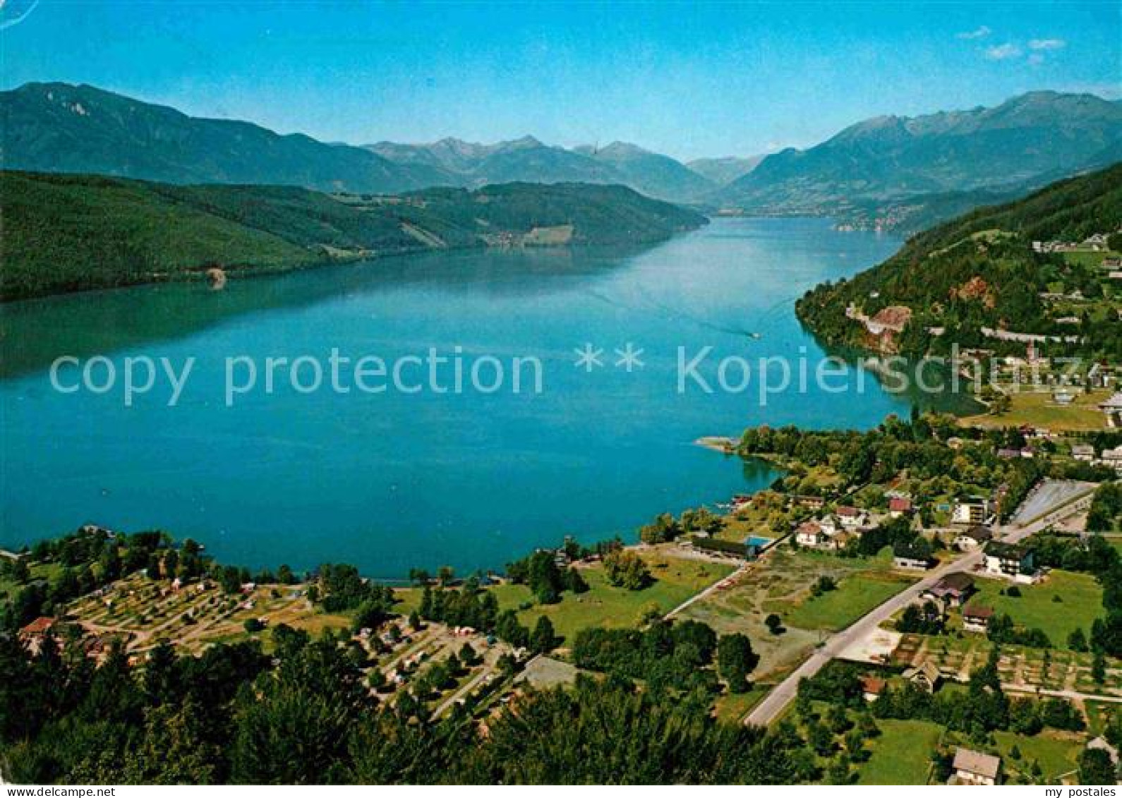 72833731 Doebriach Millstaettersee Alpenpanorama Fliegeraufnahme Radenthein - Altri & Non Classificati