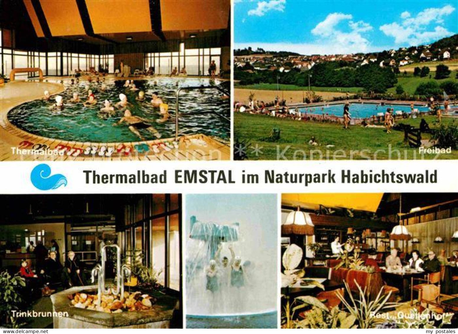 72833725 Sand Bad Emstal Thermalbad Im Naturpark Habichtswald Freibad Trinkbrunn - Sonstige & Ohne Zuordnung