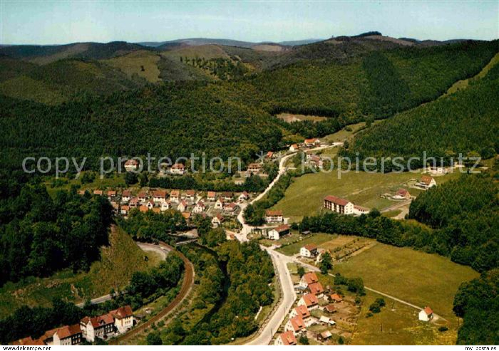 72833690 Bad Lauterberg Kneipp Heilbad Blick Ins Dietrichstal Fliegeraufnahme Ba - Bad Lauterberg