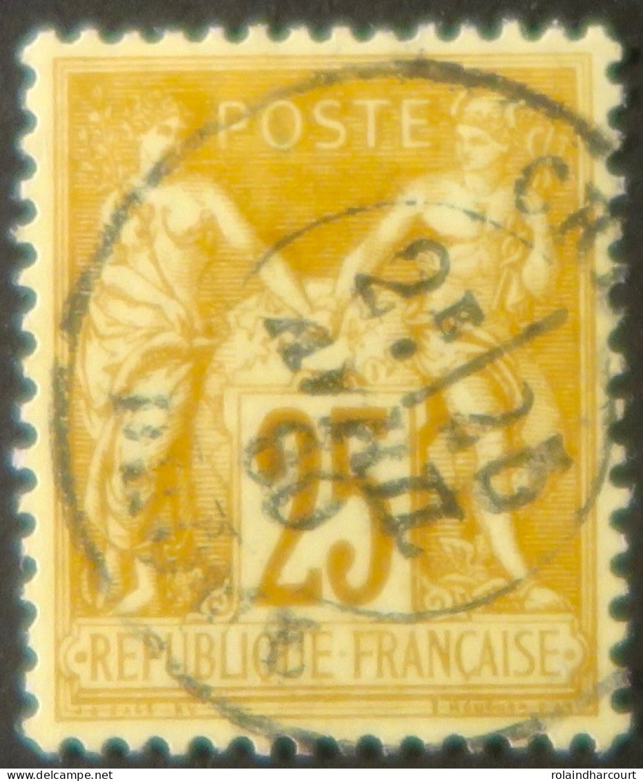 R1311/3149 - FRANCE - SAGE TYPE II N°92 - LUXE - CàD De CREPOL (Drome) Du 25 AVRIL 1880 - TRES BON CENTRAGE - 1876-1898 Sage (Type II)