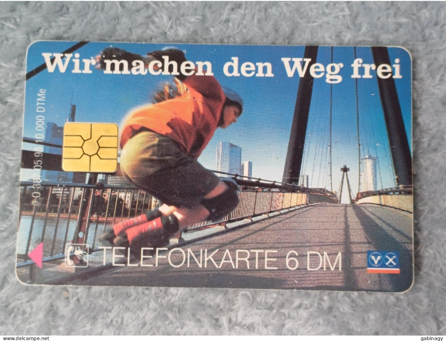 GERMANY-1158 - O 0387 - Volks- Und Raiffeisenbanken (Brücke / Skater) - Bridge - 10.000ex. - O-Series: Kundenserie Vom Sammlerservice Ausgeschlossen